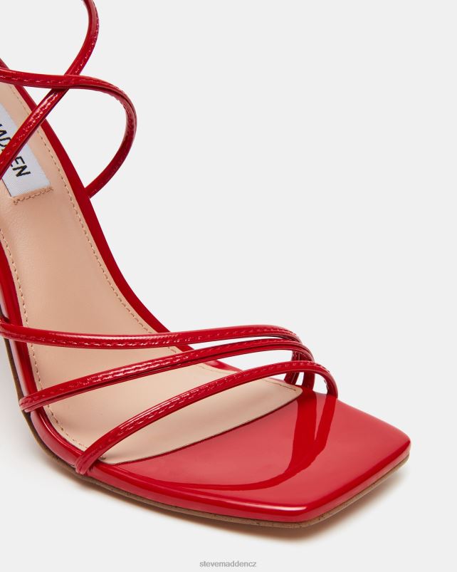obuv červený patent LR2BN506 ženy Steve Madden Evita