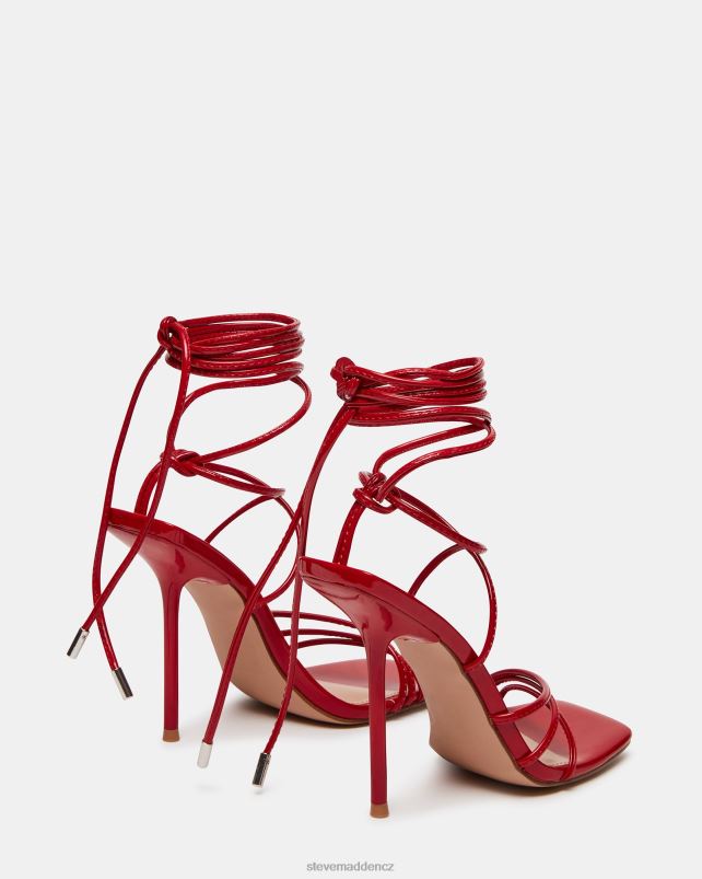 obuv červený patent LR2BN506 ženy Steve Madden Evita