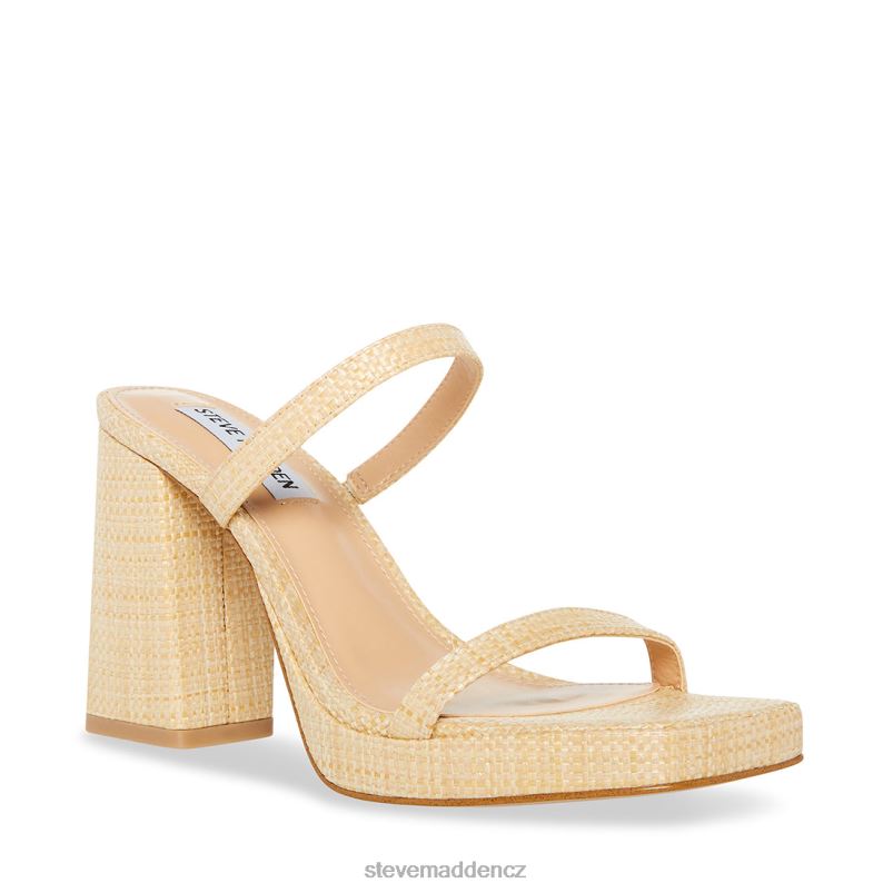 obuv přírodní rafie LR2BN539 ženy Steve Madden máňa