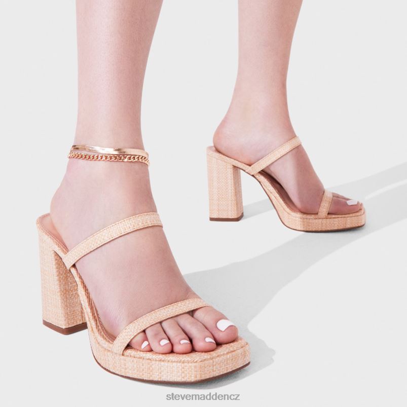 obuv přírodní rafie LR2BN539 ženy Steve Madden máňa