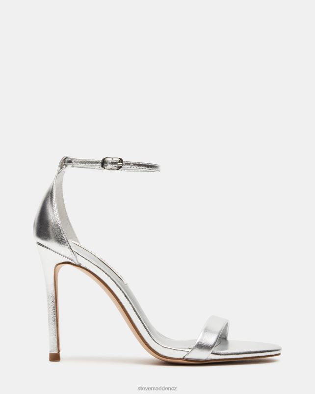 obuv stříbrná kůže LR2BN544 ženy Steve Madden tecy