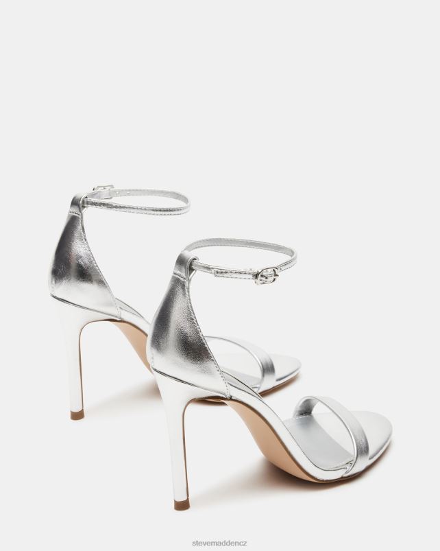 obuv stříbrná kůže LR2BN544 ženy Steve Madden tecy