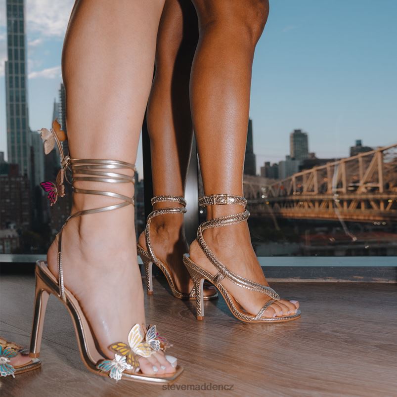 obuv zlatý had LR2BN551 ženy Steve Madden scalia