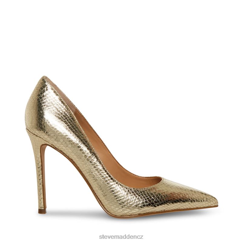 obuv zlatý had LR2BN554 ženy Steve Madden evelyn