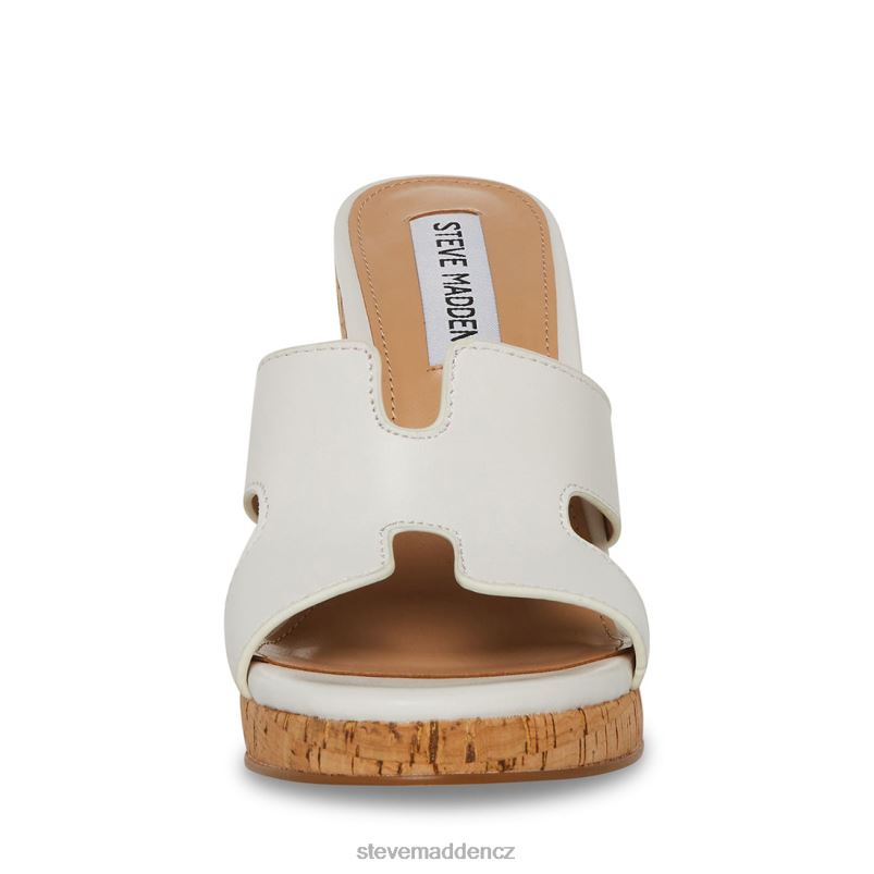 obuv bílá kůže LR2BN140 ženy Steve Madden mayson