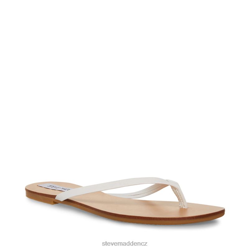 obuv bílá kůže LR2BN171 ženy Steve Madden obraz