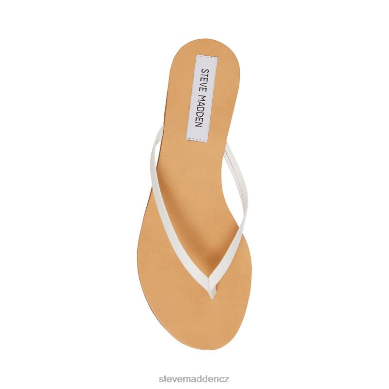 obuv bílá kůže LR2BN171 ženy Steve Madden obraz