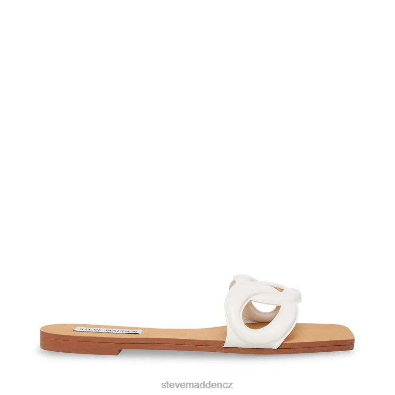 obuv bílá kůže LR2BN195 ženy Steve Madden marcie