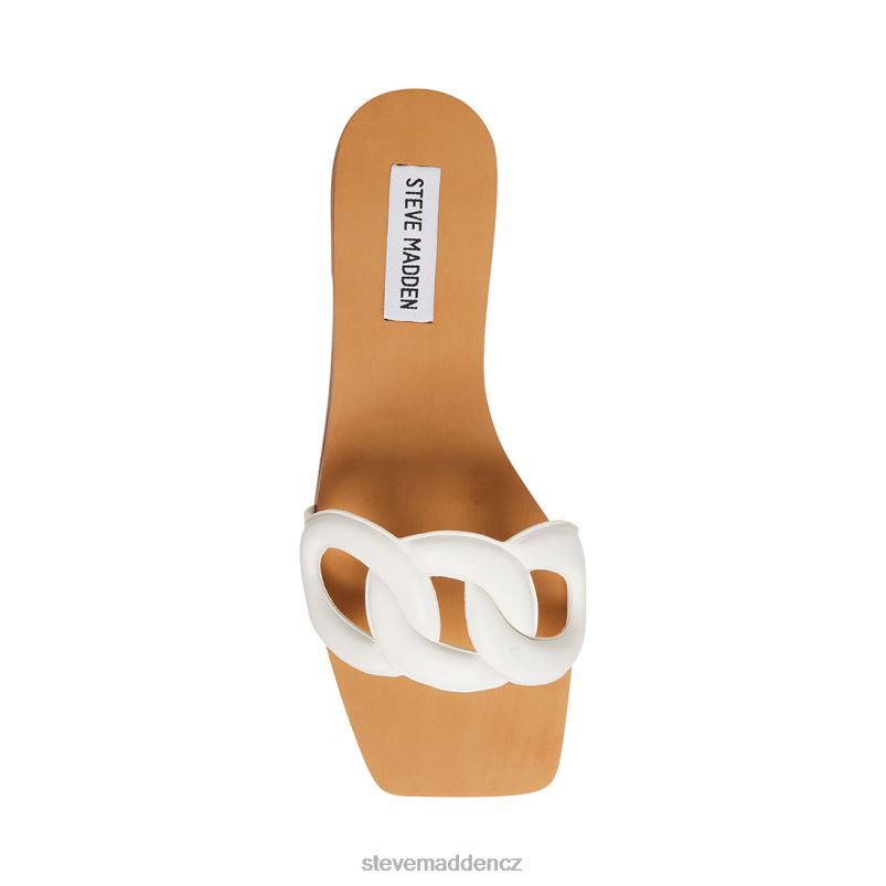 obuv bílá kůže LR2BN195 ženy Steve Madden marcie