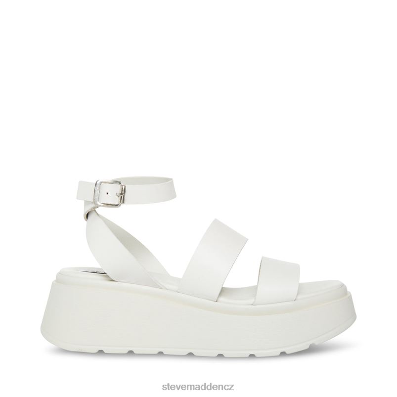 obuv bílá kůže LR2BN27 ženy Steve Madden tenysi