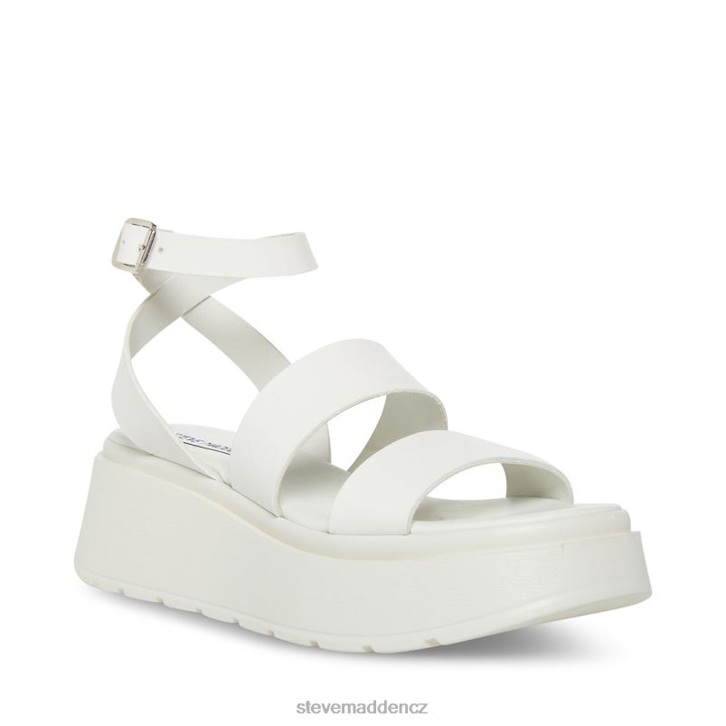 obuv bílá kůže LR2BN27 ženy Steve Madden tenysi