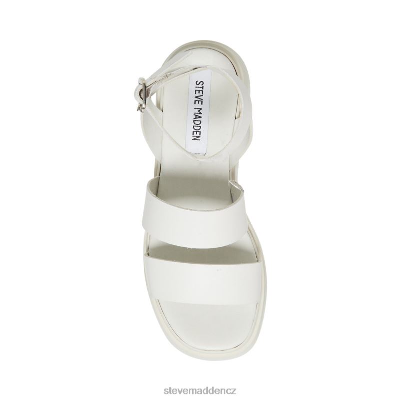 obuv bílá kůže LR2BN27 ženy Steve Madden tenysi