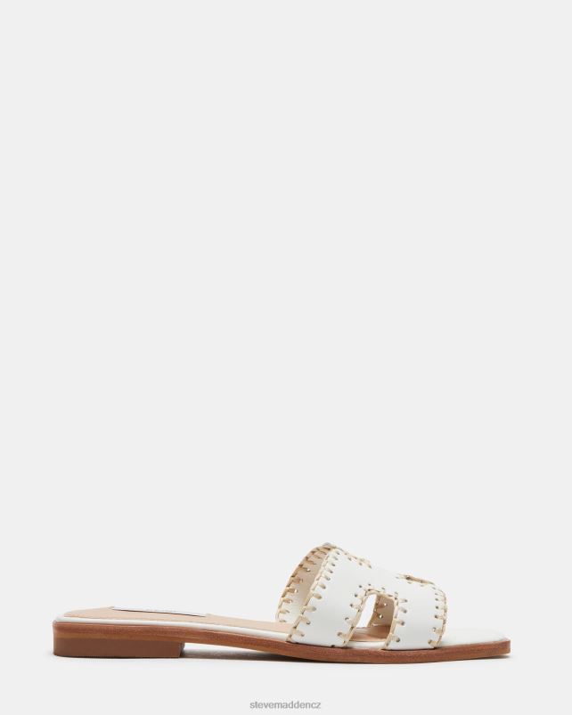obuv bílá kůže LR2BN31 ženy Steve Madden hadyn tkaný