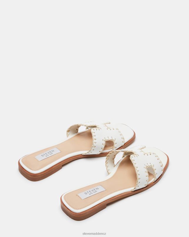 obuv bílá kůže LR2BN31 ženy Steve Madden hadyn tkaný