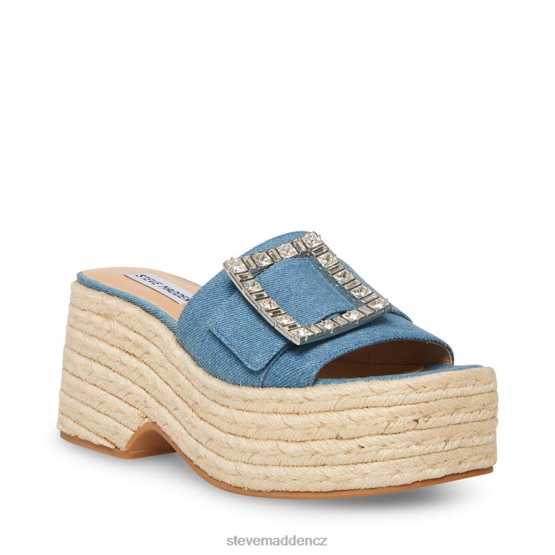 obuv džínová tkanina LR2BN173 ženy Steve Madden solana