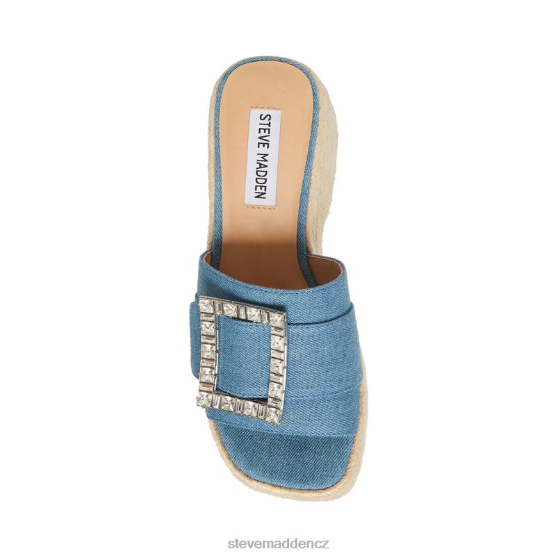 obuv džínová tkanina LR2BN173 ženy Steve Madden solana