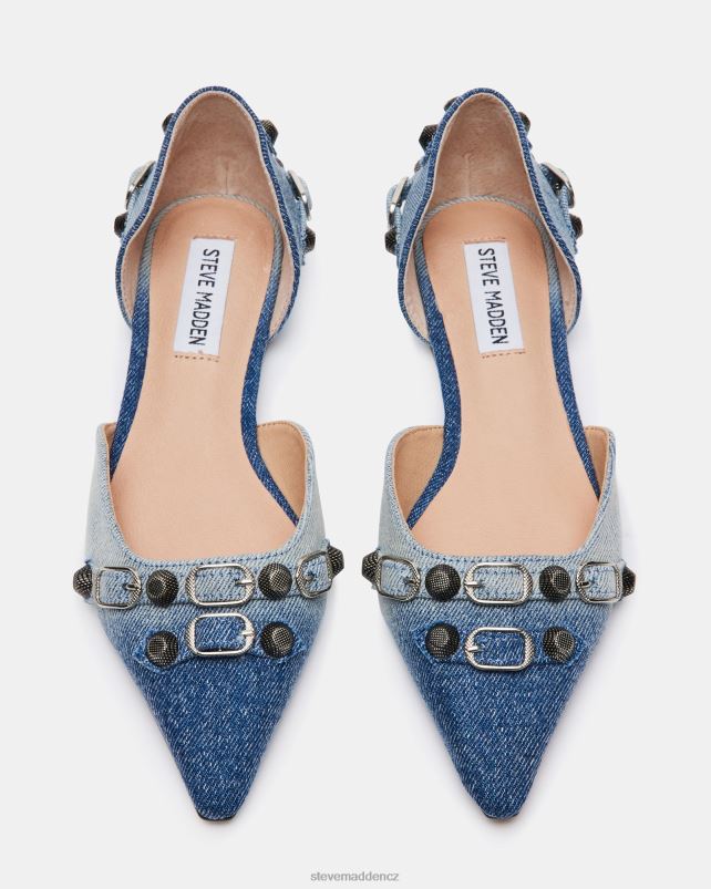 obuv džínová tkanina LR2BN521 ženy Steve Madden dalia