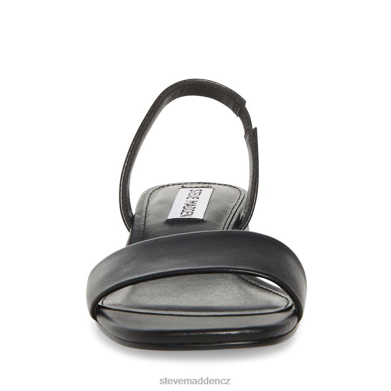 obuv Černá kůže LR2BN155 ženy Steve Madden mariánská