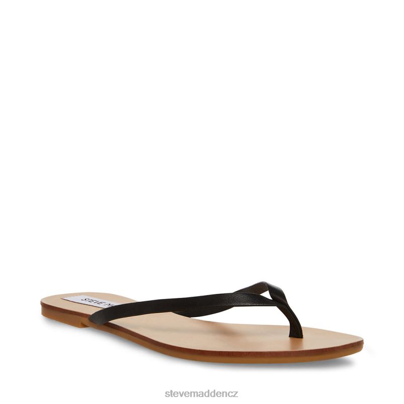 obuv Černá kůže LR2BN170 ženy Steve Madden obraz