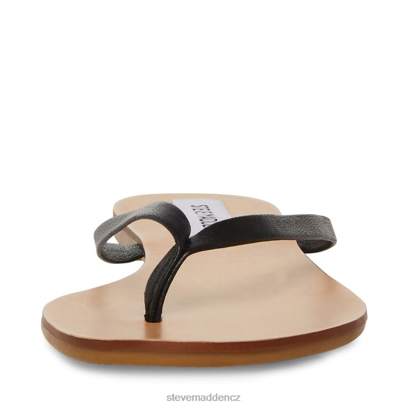 obuv Černá kůže LR2BN170 ženy Steve Madden obraz