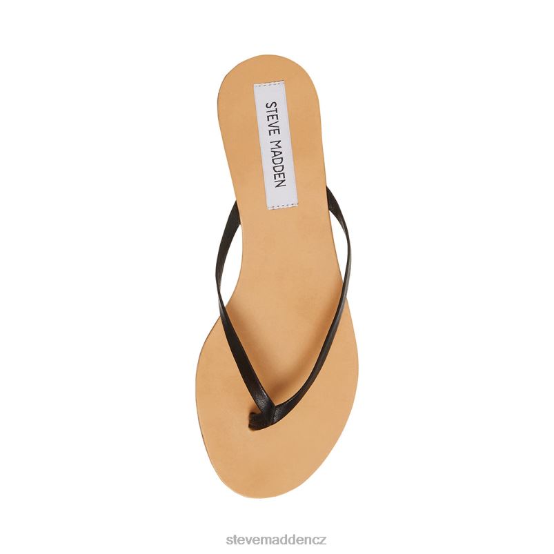 obuv Černá kůže LR2BN170 ženy Steve Madden obraz