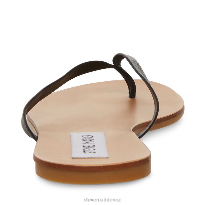 obuv Černá kůže LR2BN170 ženy Steve Madden obraz