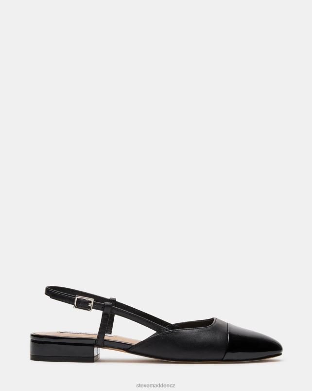 obuv Černá kůže LR2BN504 ženy Steve Madden belinda