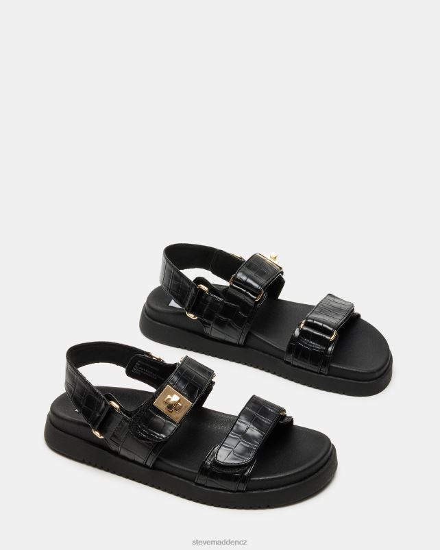obuv černý krokodýl LR2BN135 ženy Steve Madden mona