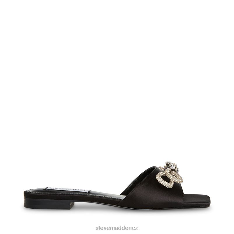obuv černý satén LR2BN78 ženy Steve Madden veda