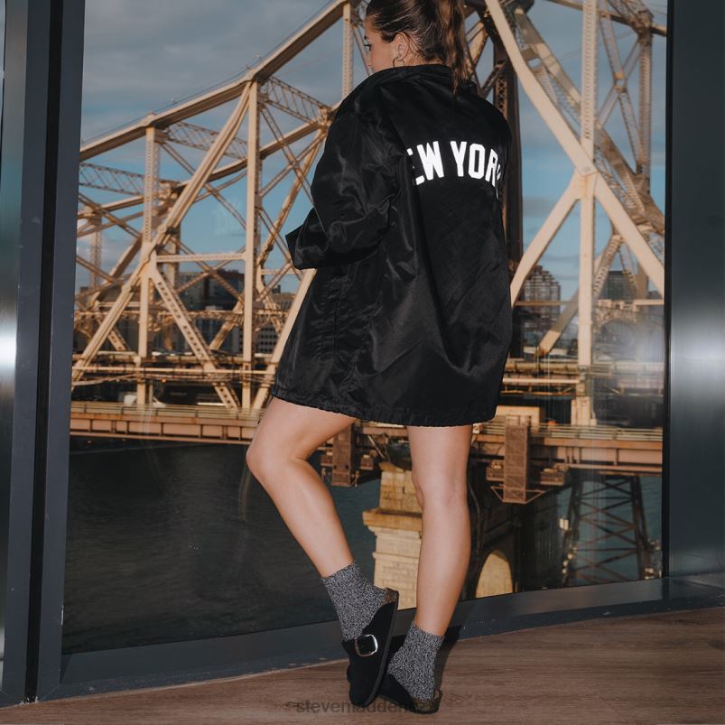 obuv černý semiš LR2BN209 ženy Steve Madden sociální