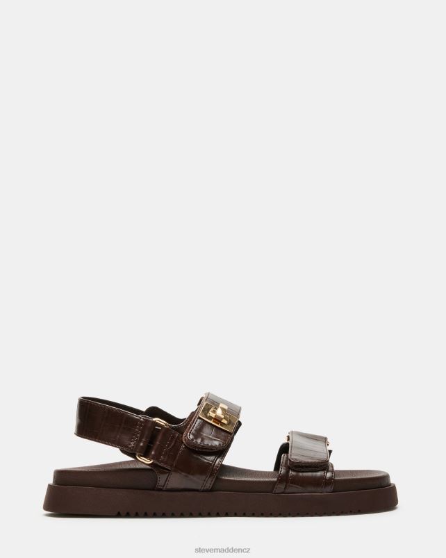 obuv hnědý krokodýl LR2BN133 ženy Steve Madden mona