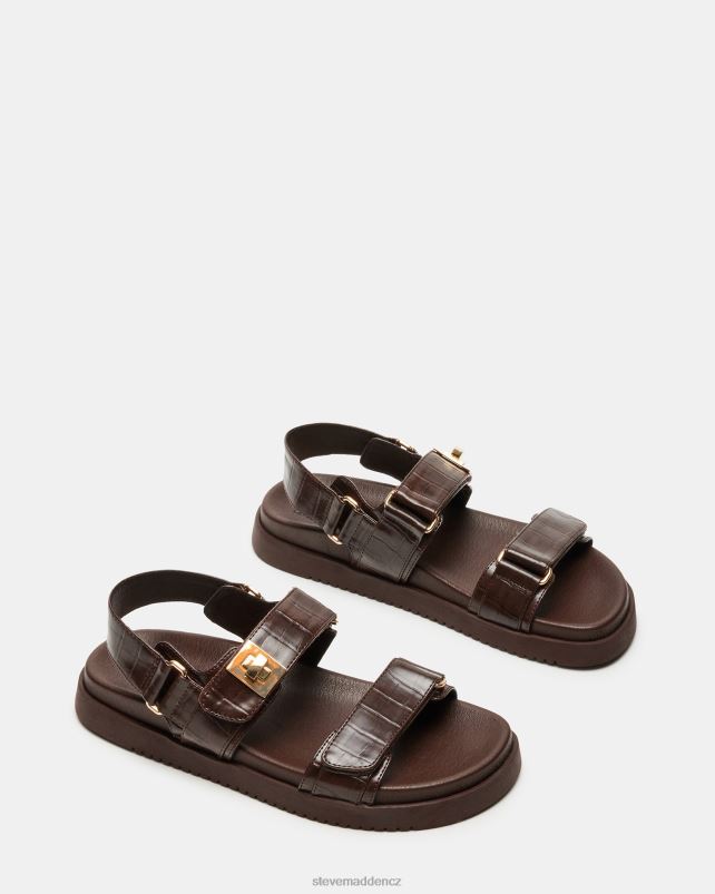 obuv hnědý krokodýl LR2BN133 ženy Steve Madden mona