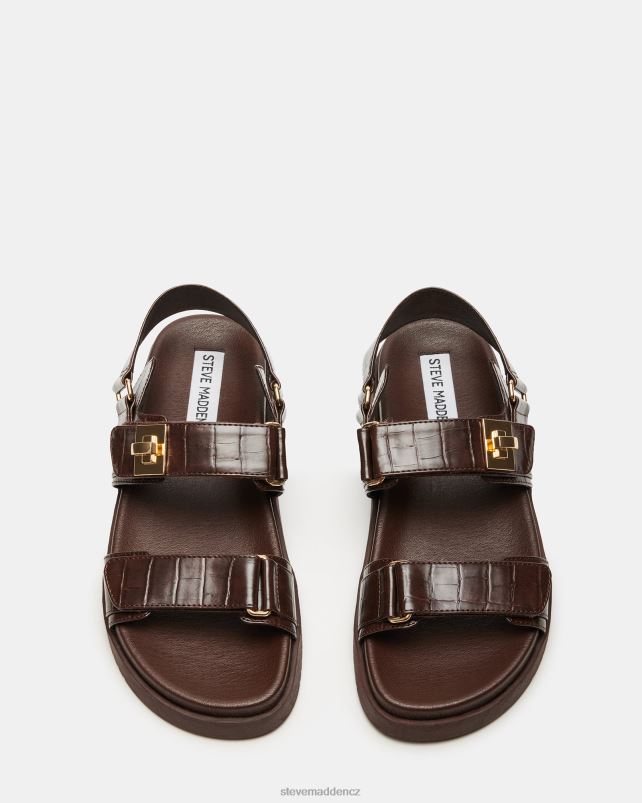 obuv hnědý krokodýl LR2BN133 ženy Steve Madden mona