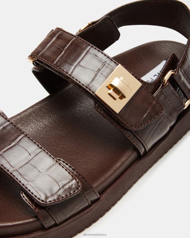 obuv hnědý krokodýl LR2BN133 ženy Steve Madden mona