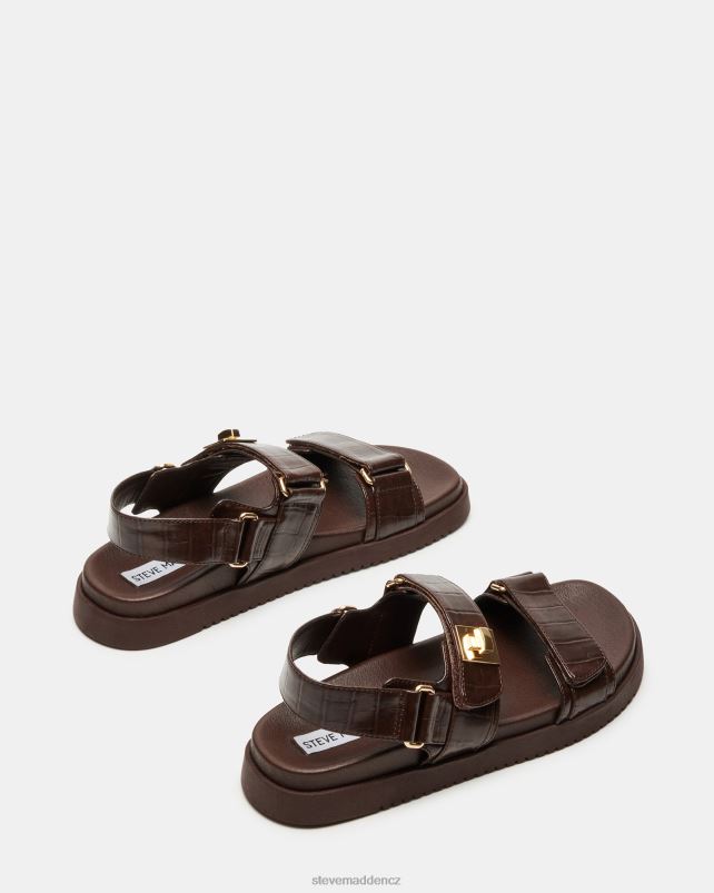 obuv hnědý krokodýl LR2BN133 ženy Steve Madden mona
