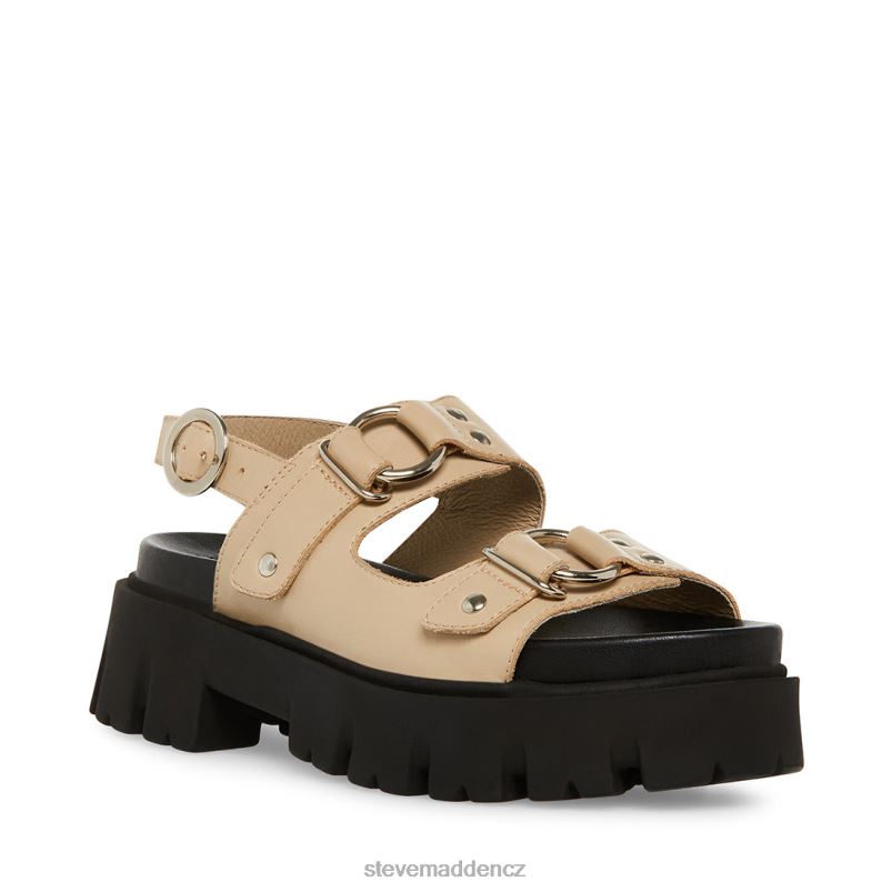 obuv khaki kůže LR2BN152 ženy Steve Madden garrick