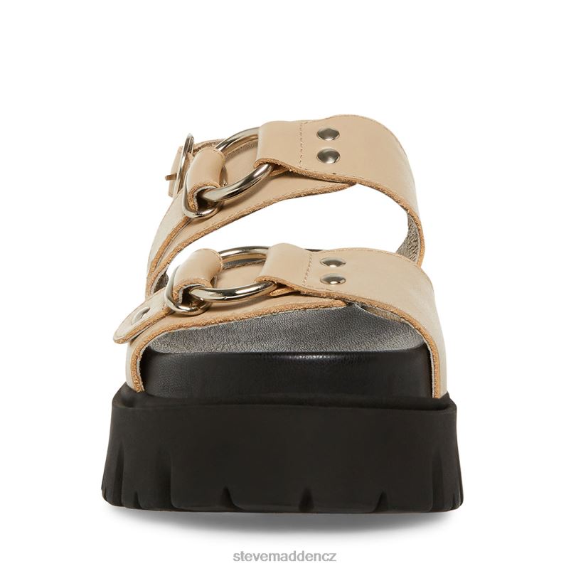 obuv khaki kůže LR2BN152 ženy Steve Madden garrick