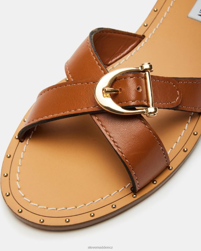 obuv koňaková kůže LR2BN95 ženy Steve Madden rizz