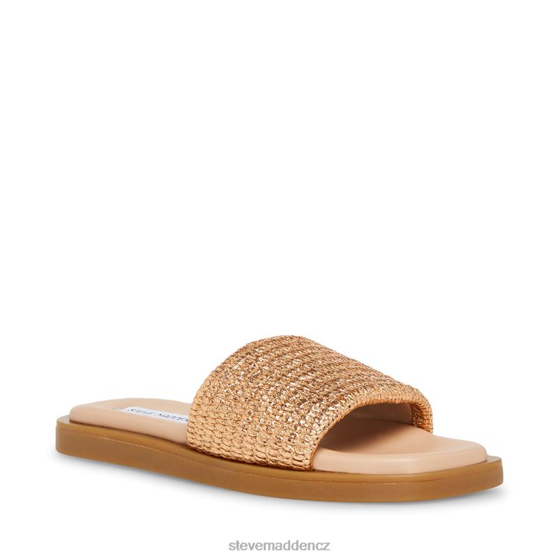 obuv růžové zlato LR2BN34 ženy Steve Madden leigh
