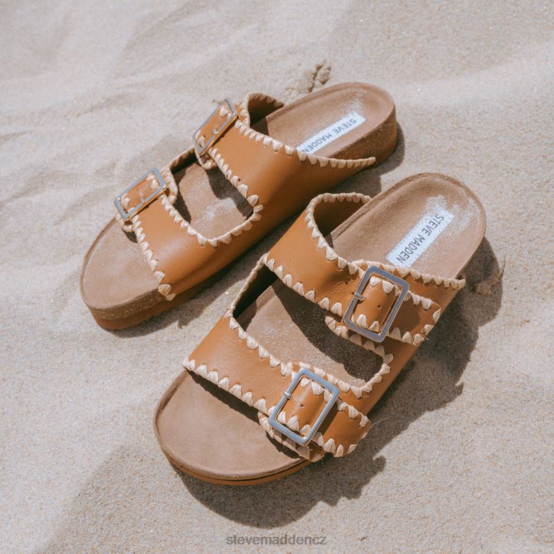 obuv tříslová kůže LR2BN111 ženy Steve Madden cheyanne