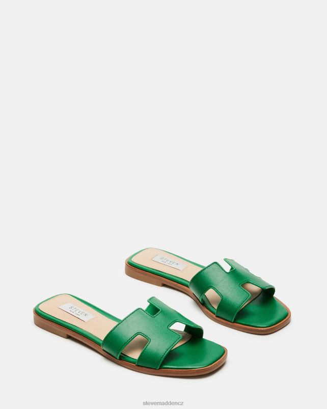 obuv zelená kůže LR2BN37 ženy Steve Madden hadyn