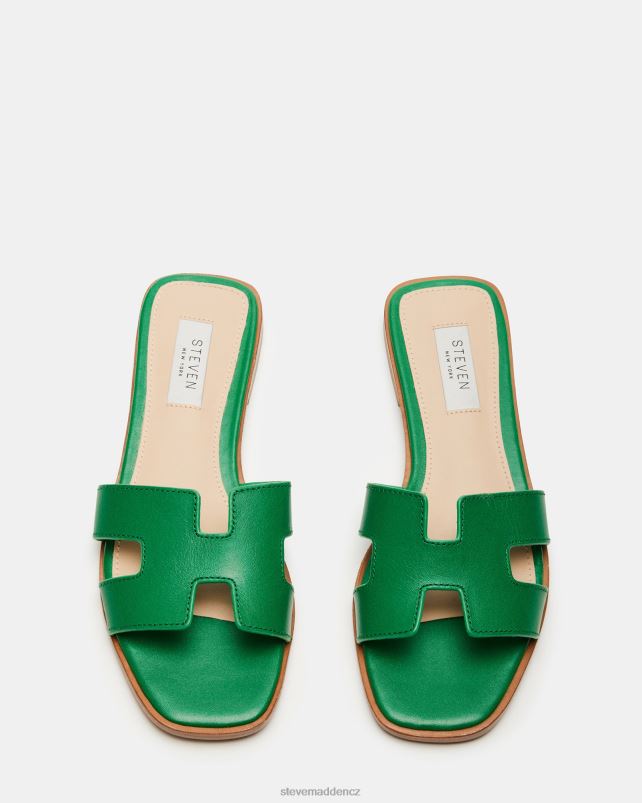 obuv zelená kůže LR2BN37 ženy Steve Madden hadyn