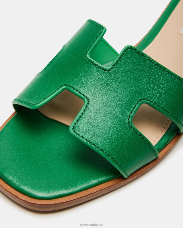 obuv zelená kůže LR2BN37 ženy Steve Madden hadyn