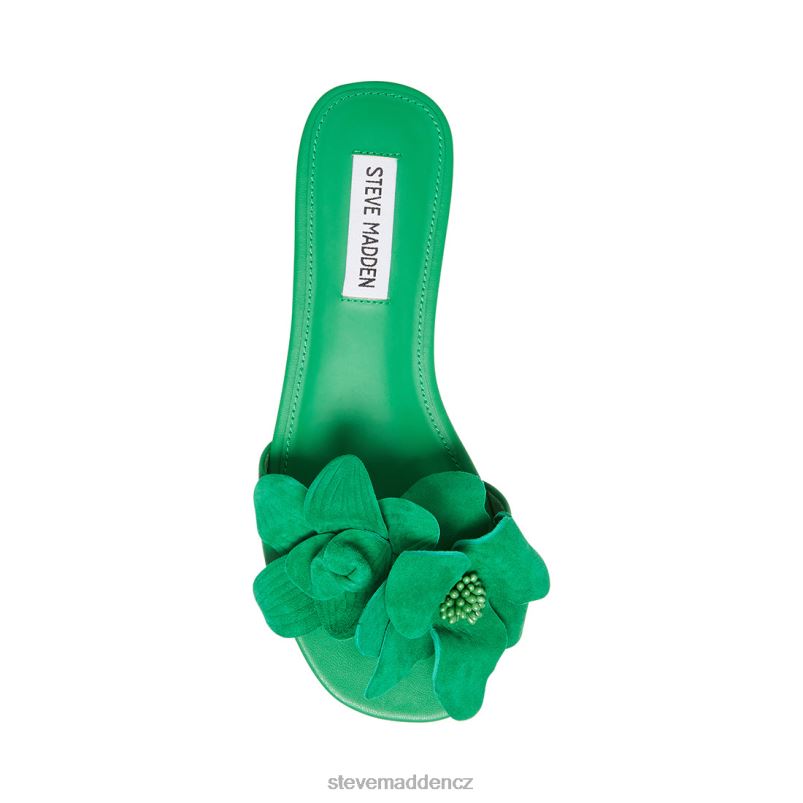 obuv zelený semiš LR2BN32 ženy Steve Madden melena