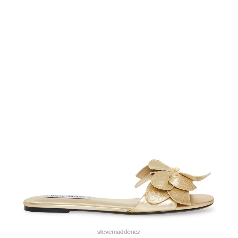 obuv zlatá kůže LR2BN104 ženy Steve Madden melena