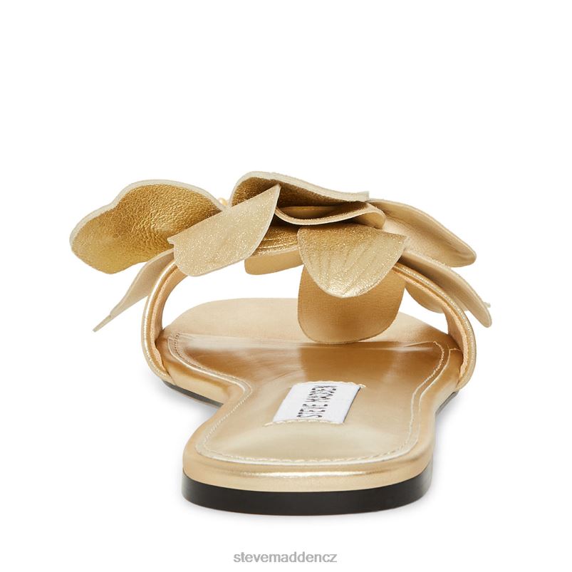 obuv zlatá kůže LR2BN104 ženy Steve Madden melena