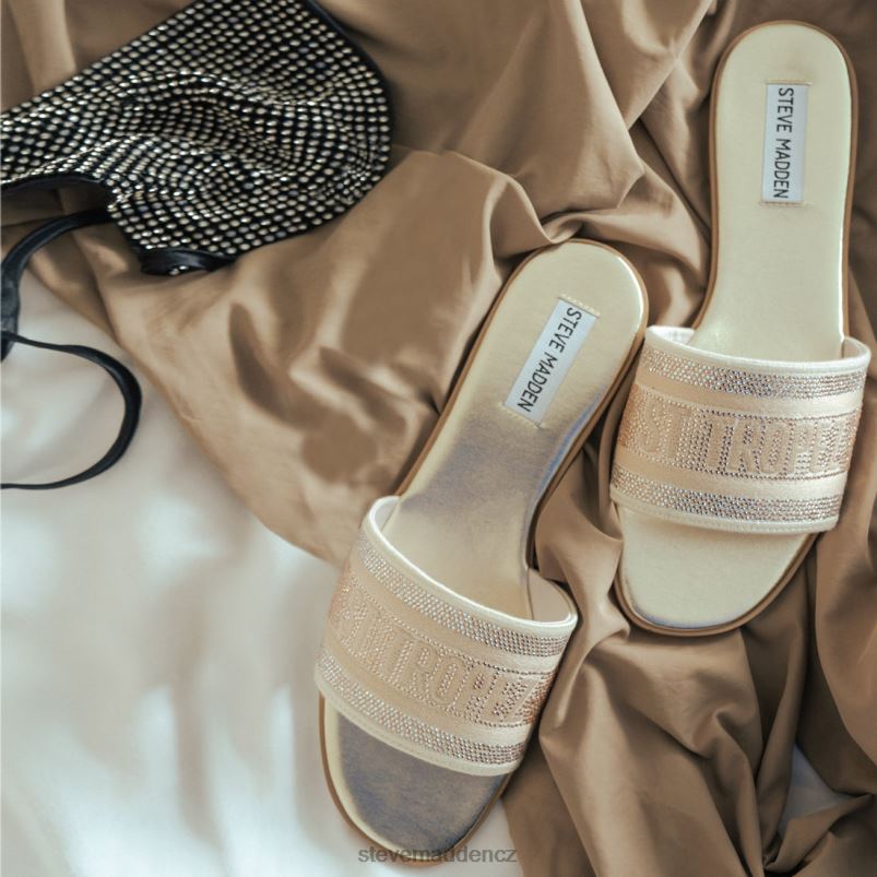 obuv zlato LR2BN43 ženy Steve Madden knox-r
