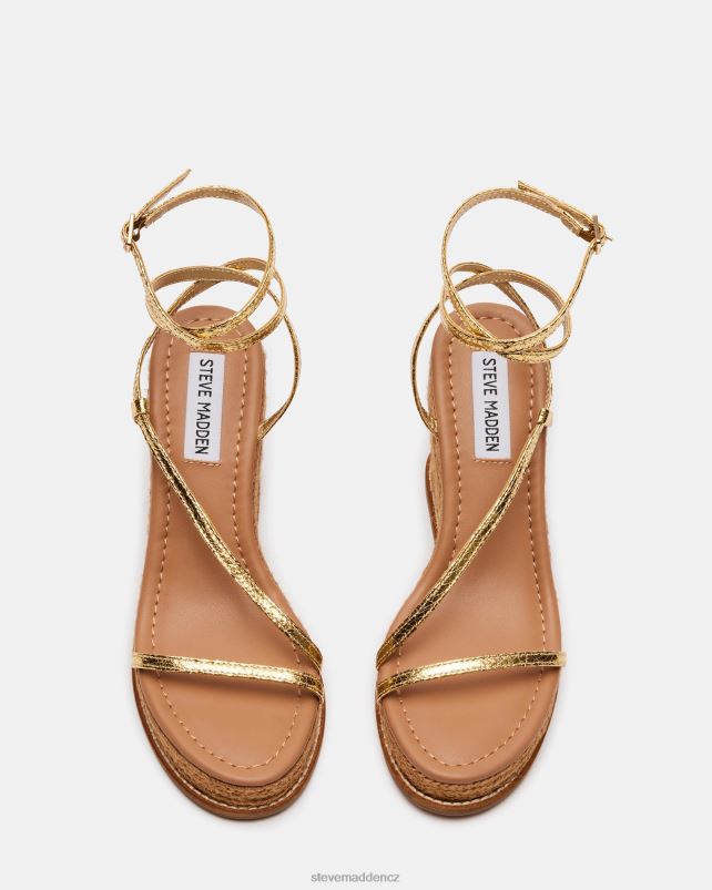 obuv zlato LR2BN99 ženy Steve Madden léto