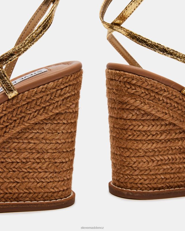 obuv zlato LR2BN99 ženy Steve Madden léto