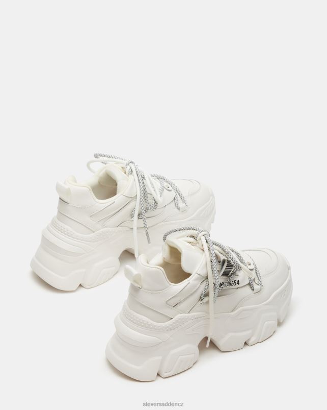 obuv bílá kůže LR2BN236 ženy Steve Madden Trója